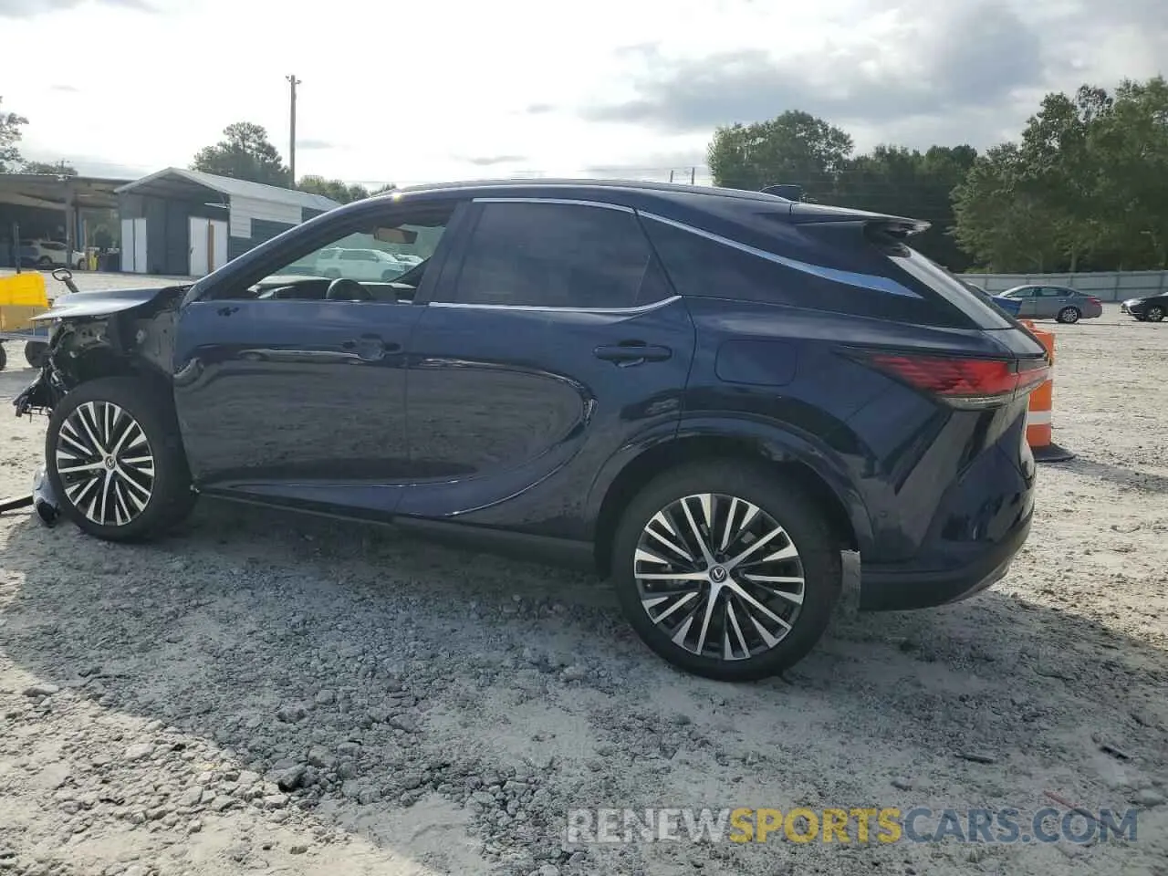 2 fotografías del automóvil dañado 2T2BAMBA8PC018048 LEXUS RX350 2023