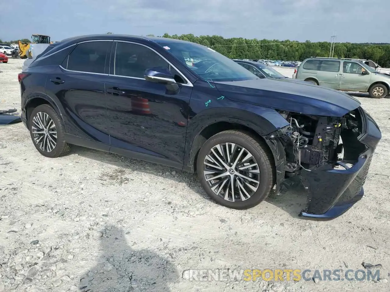 4 fotografías del automóvil dañado 2T2BAMBA8PC018048 LEXUS RX350 2023