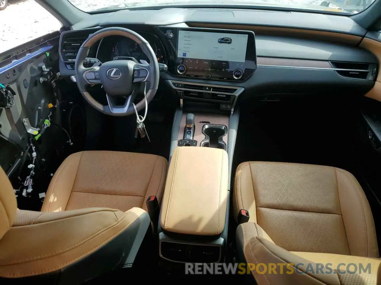 8 fotografías del automóvil dañado 2T2BAMBA8PC018048 LEXUS RX350 2023