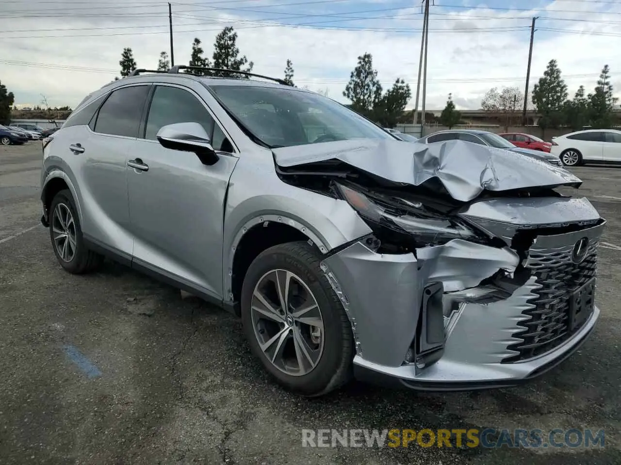 4 fotografías del automóvil dañado 2T2BAMBAXPC021498 LEXUS RX350 2023
