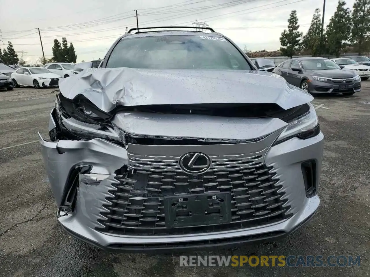 5 fotografías del automóvil dañado 2T2BAMBAXPC021498 LEXUS RX350 2023