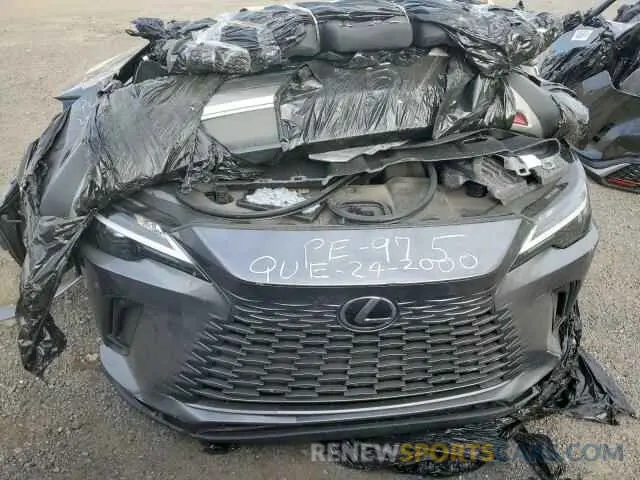 5 fotografías del automóvil dañado 2T2BAMCA0PC002540 LEXUS RX350 2023
