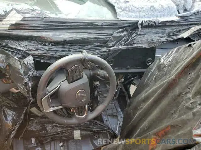8 fotografías del automóvil dañado 2T2BAMCA0PC002540 LEXUS RX350 2023