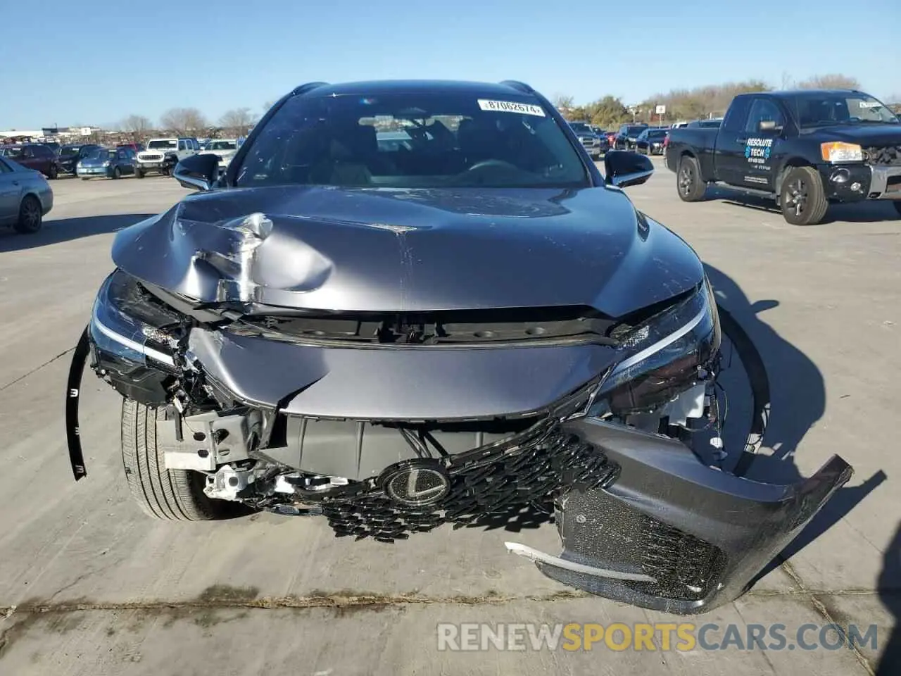 5 fotografías del automóvil dañado 2T2BAMCA1PC014924 LEXUS RX350 2023