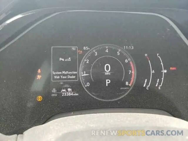 9 fotografías del automóvil dañado 2T2BAMCA3PC010602 LEXUS RX350 2023