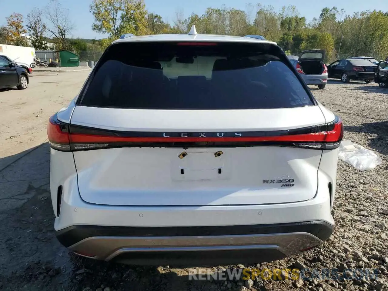6 fotografías del automóvil dañado 2T2BAMCA3PC022040 LEXUS RX350 2023