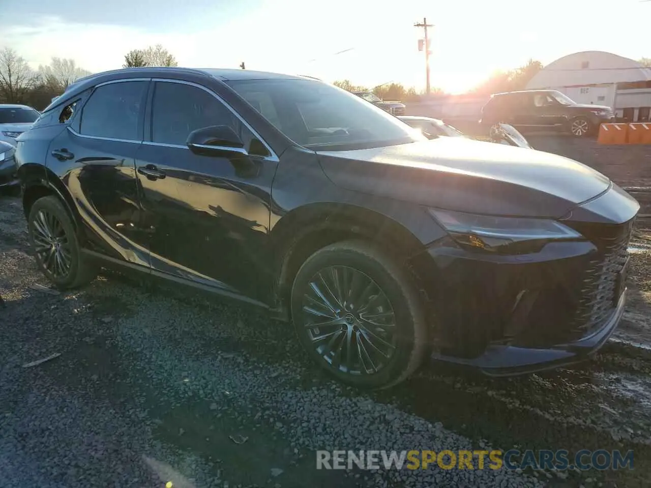 4 fotografías del automóvil dañado 2T2BAMCA4PC027618 LEXUS RX350 2023