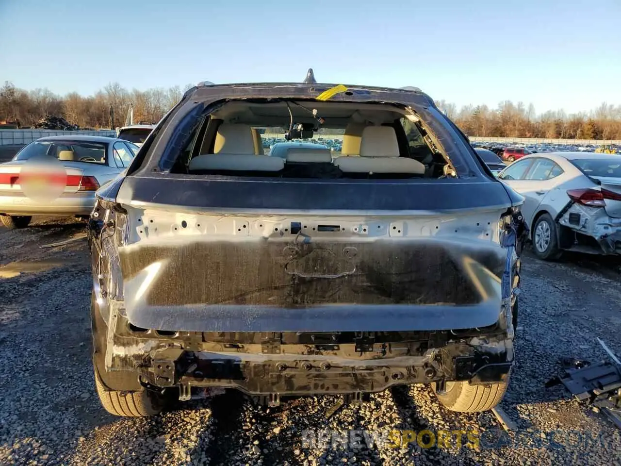 6 fotografías del automóvil dañado 2T2BAMCA4PC027618 LEXUS RX350 2023