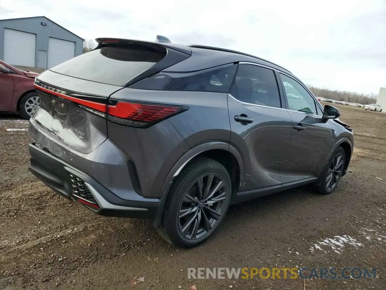 3 fotografías del automóvil dañado 2T2BAMCA4PC036142 LEXUS RX350 2023