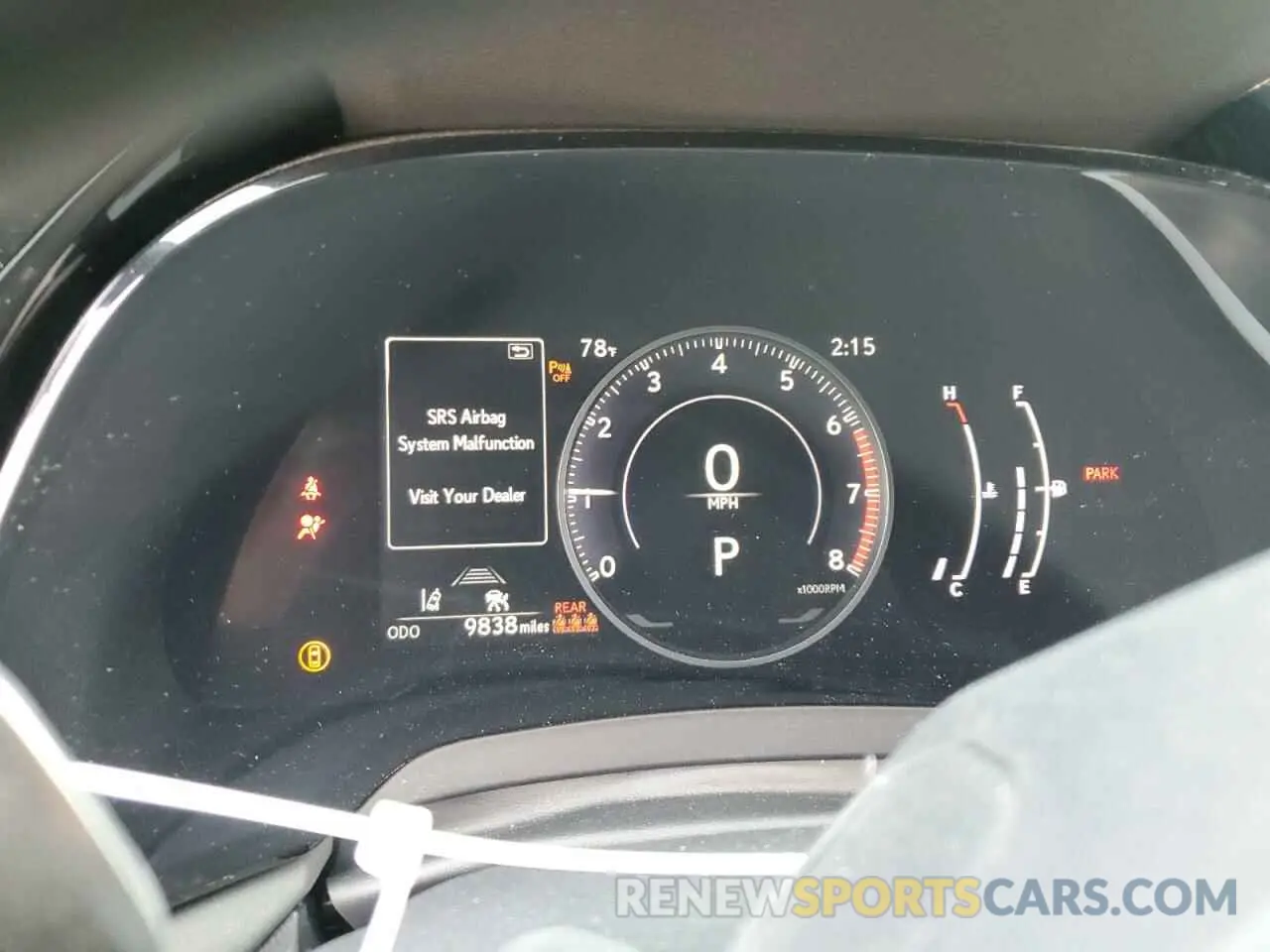 9 fotografías del automóvil dañado 2T2BAMCA4PC038506 LEXUS RX350 2023