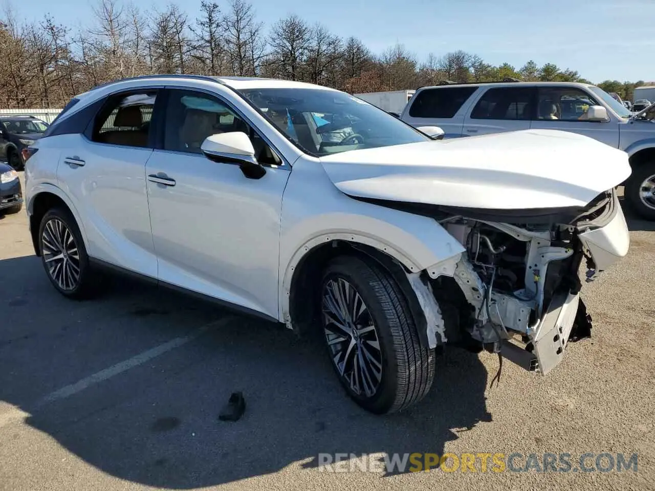 4 fotografías del automóvil dañado 2T2BAMCA6PC018192 LEXUS RX350 2023