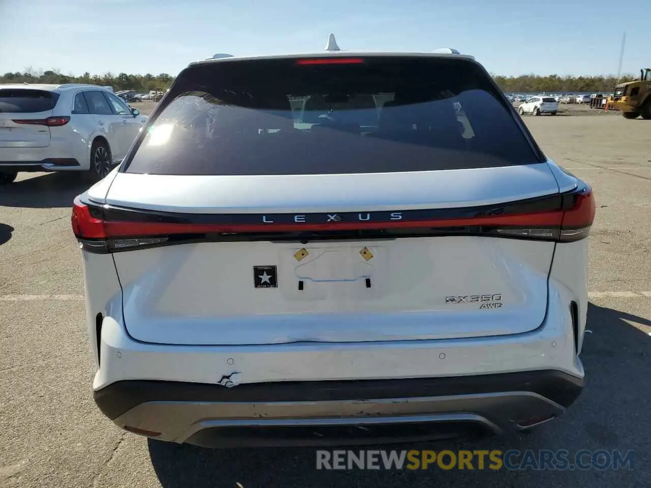 6 fotografías del automóvil dañado 2T2BAMCA6PC018192 LEXUS RX350 2023