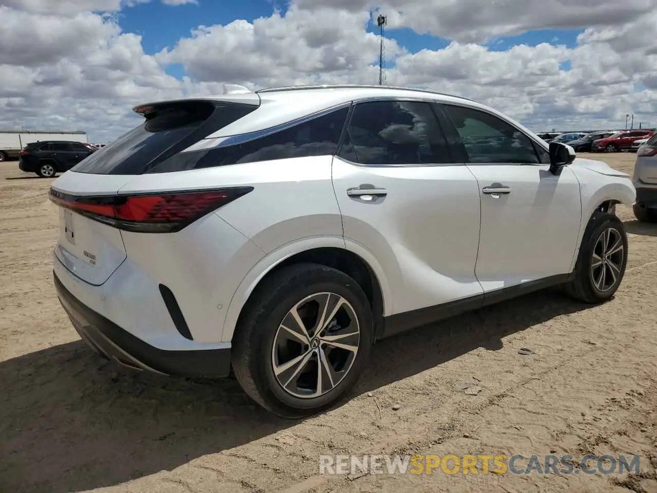 3 fotografías del automóvil dañado 2T2BAMCA6PC027023 LEXUS RX350 2023