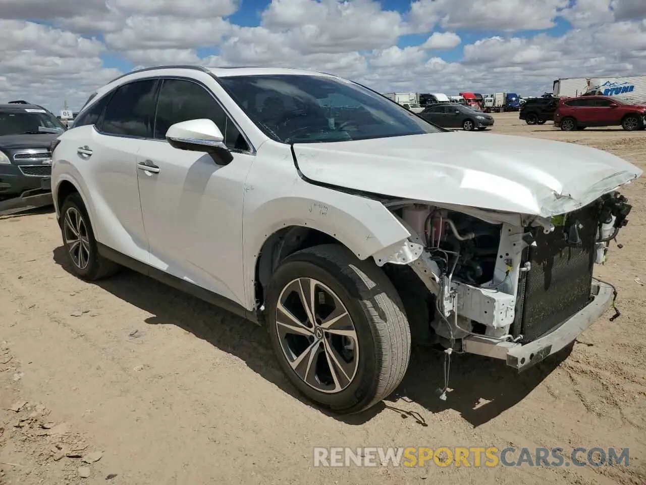 4 fotografías del automóvil dañado 2T2BAMCA6PC027023 LEXUS RX350 2023