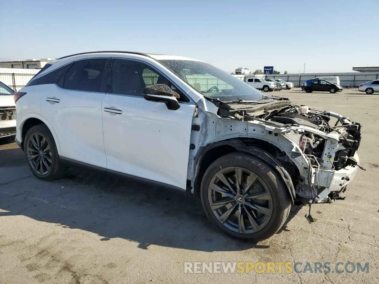 4 fotografías del automóvil dañado 2T2BAMCA6PC027264 LEXUS RX350 2023