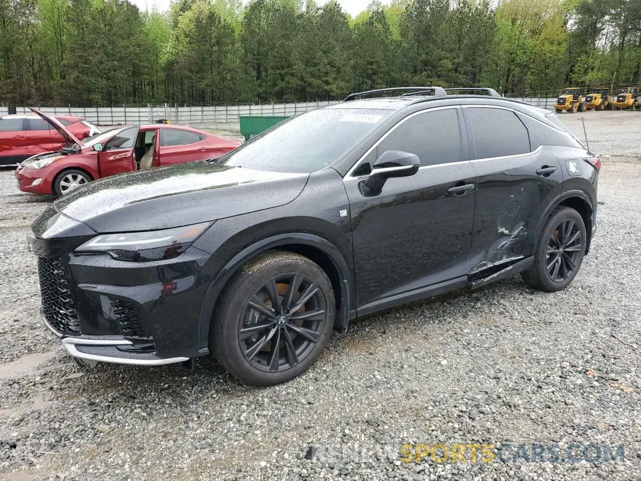 1 fotografías del automóvil dañado 2T2BAMCA7PC004804 LEXUS RX350 2023
