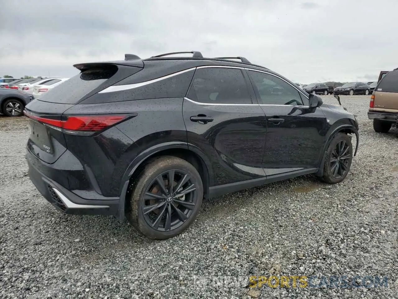 3 fotografías del automóvil dañado 2T2BAMCA7PC004804 LEXUS RX350 2023
