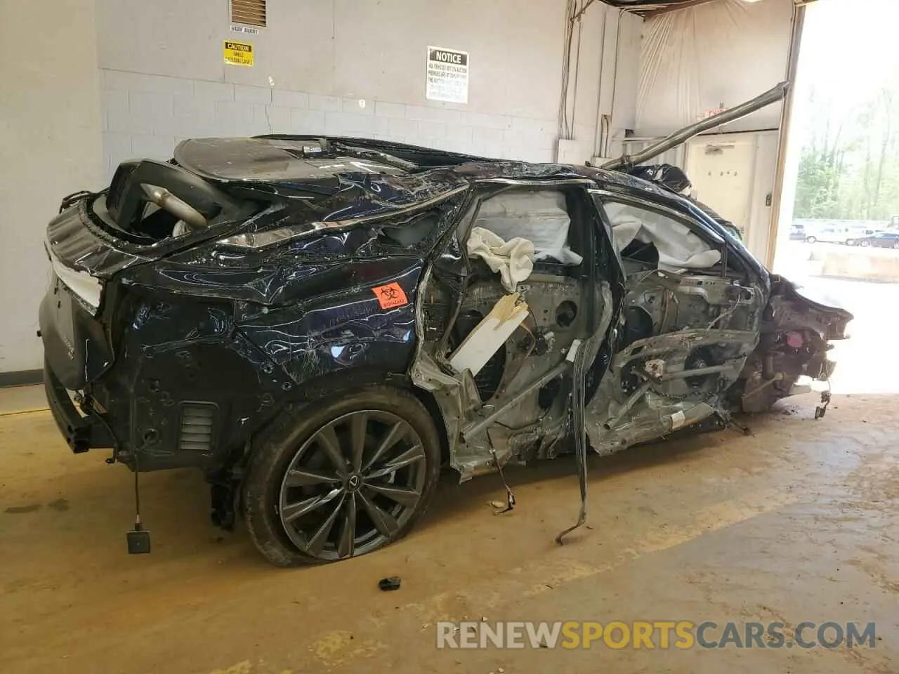 3 fotografías del automóvil dañado 2T2BAMCA8PC033728 LEXUS RX350 2023