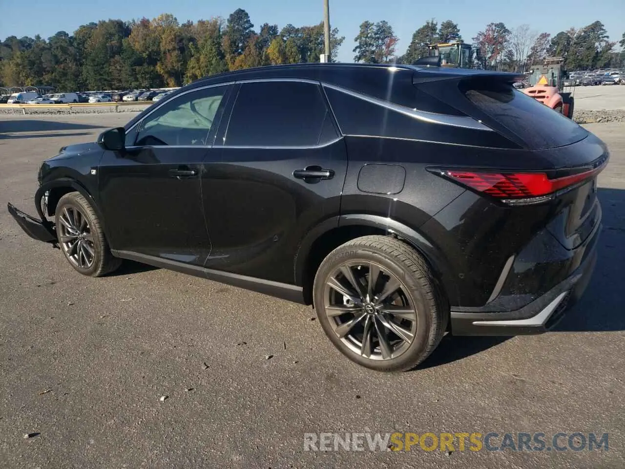 2 fotografías del automóvil dañado 2T2BAMCAXPC036811 LEXUS RX350 2023