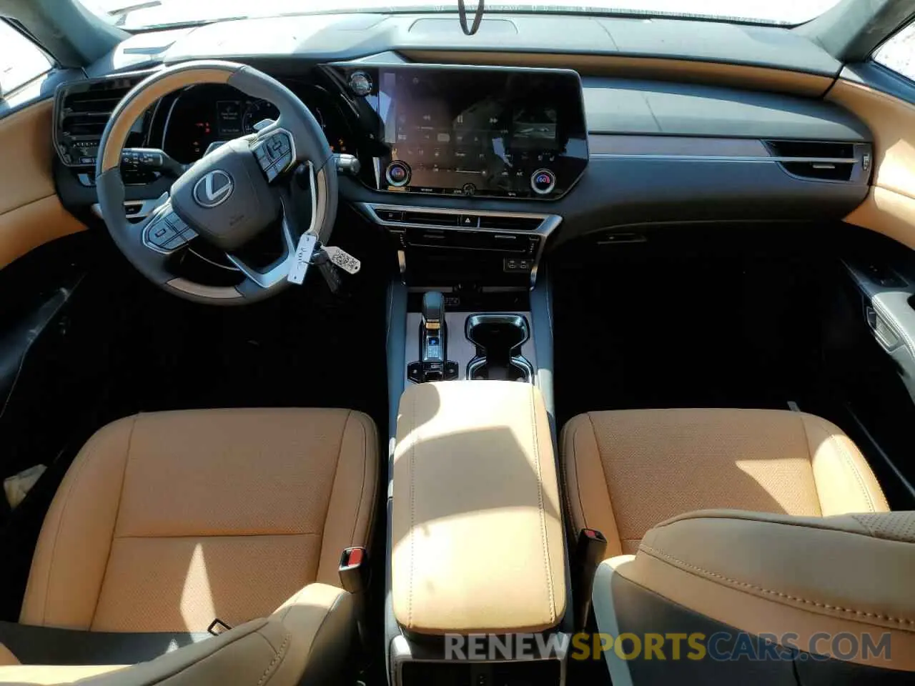 8 fotografías del automóvil dañado 2T2BAMBA1RC046132 LEXUS RX350 2024