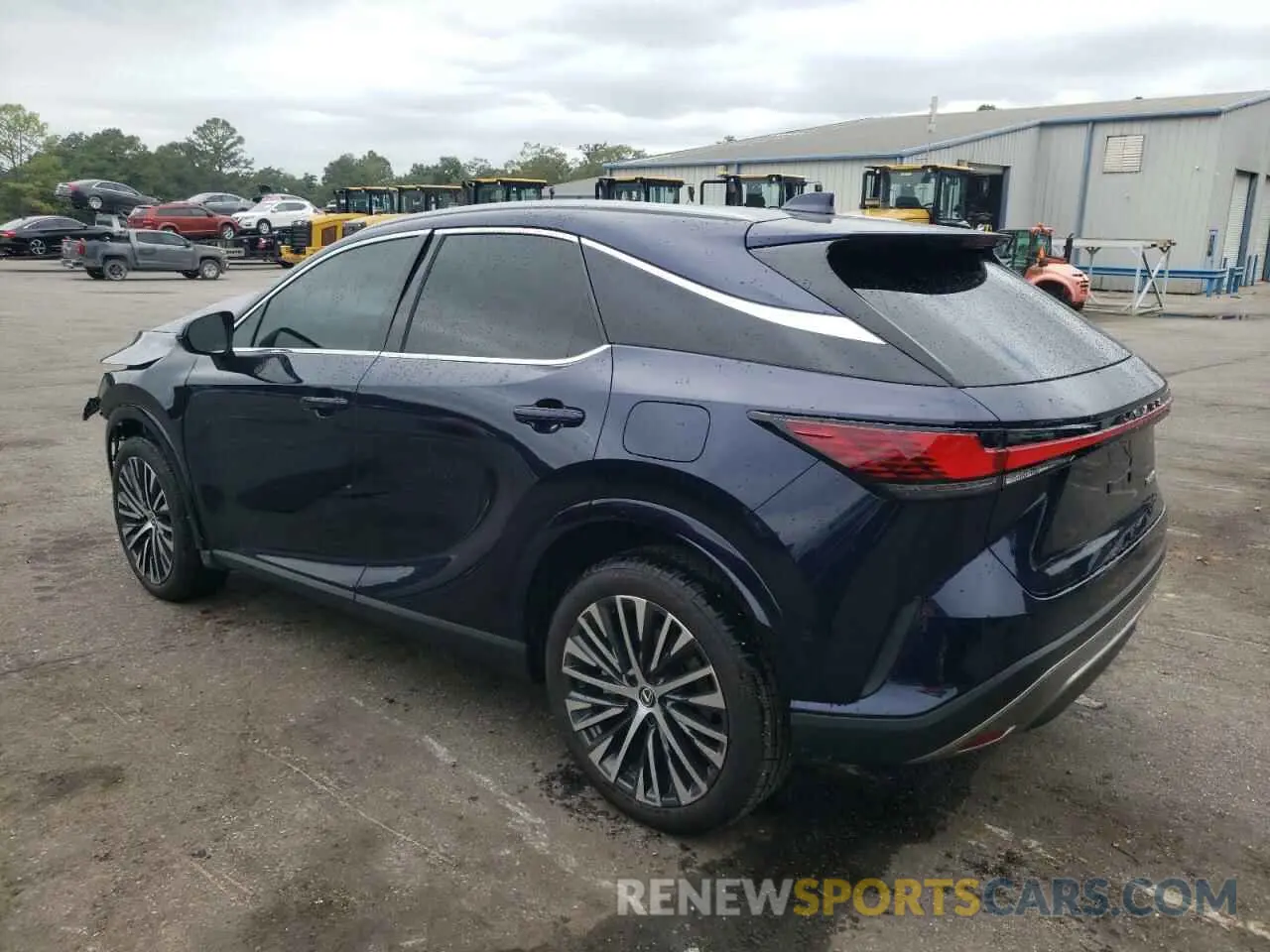 2 fotografías del automóvil dañado 2T2BAMBA2RC040694 LEXUS RX350 2024