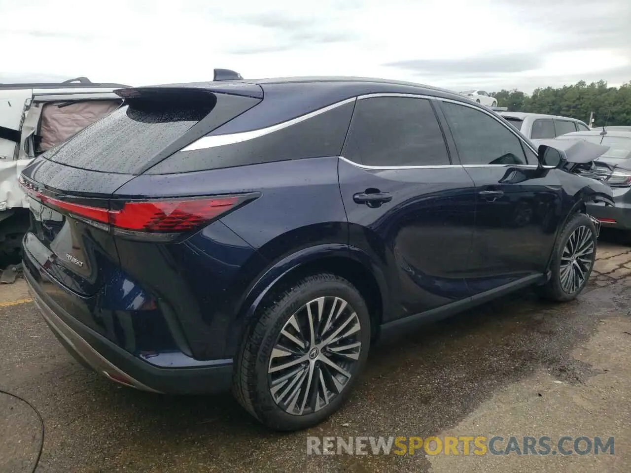 3 fotografías del automóvil dañado 2T2BAMBA2RC040694 LEXUS RX350 2024