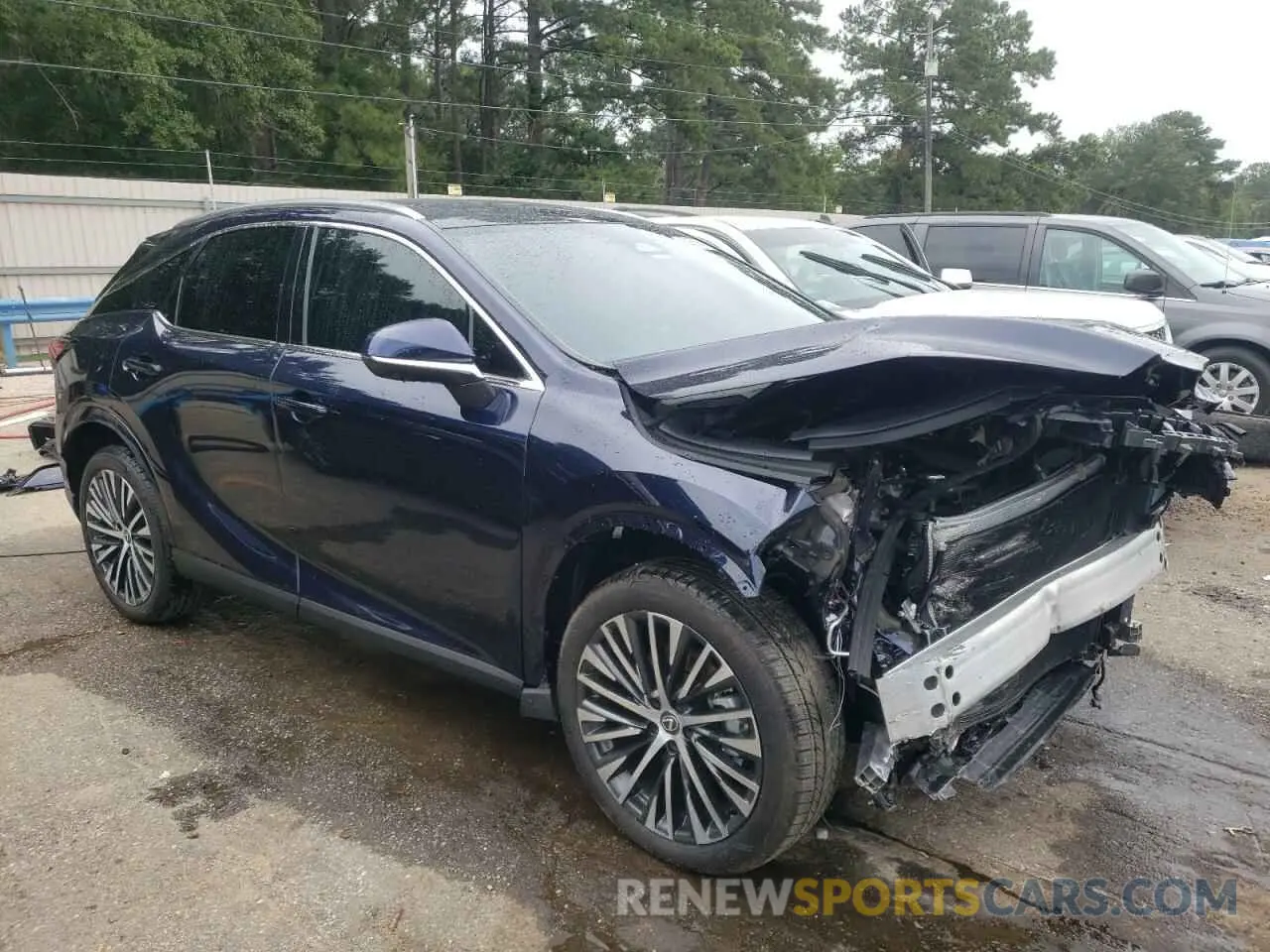 4 fotografías del automóvil dañado 2T2BAMBA2RC040694 LEXUS RX350 2024