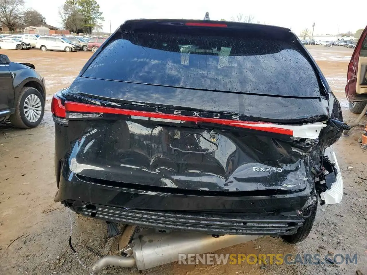 6 fotografías del automóvil dañado 2T2BAMBA4RC025968 LEXUS RX350 2024