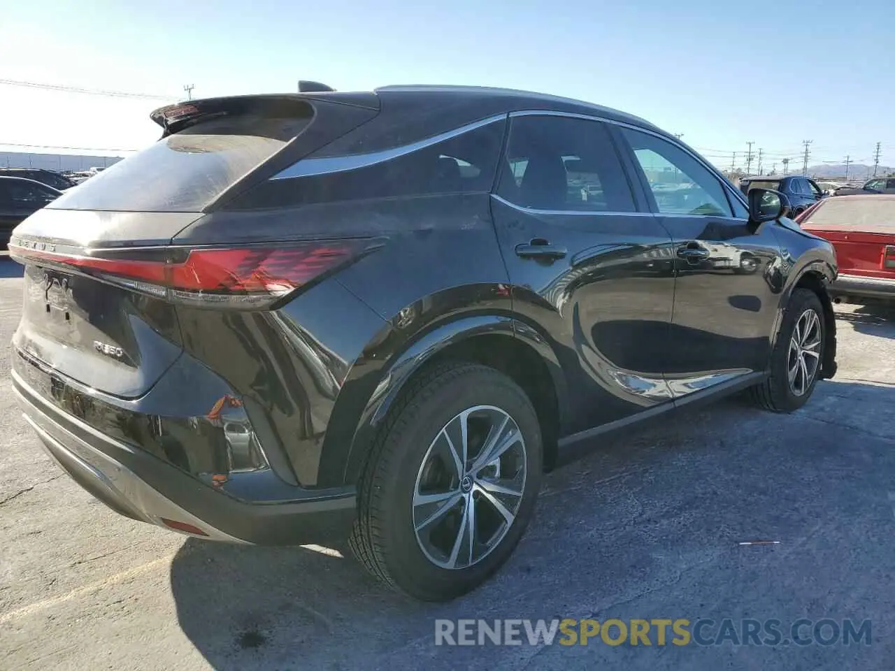 3 fotografías del automóvil dañado 2T2BAMBA4RC043550 LEXUS RX350 2024