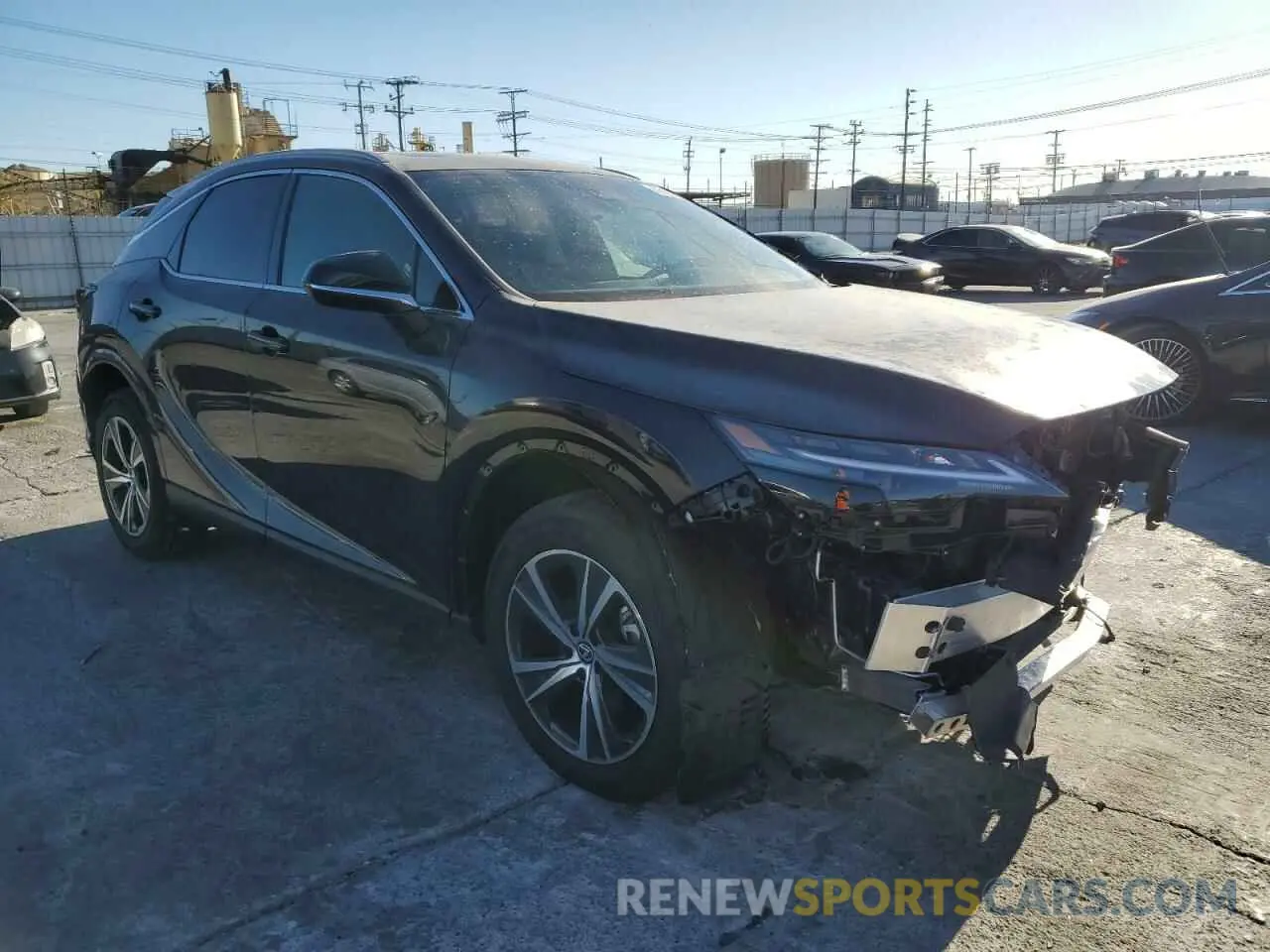 4 fotografías del automóvil dañado 2T2BAMBA4RC043550 LEXUS RX350 2024