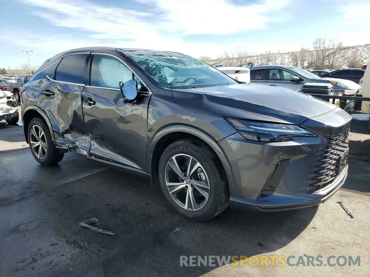 4 fotografías del automóvil dañado 2T2BAMCA0RC039266 LEXUS RX350 2024