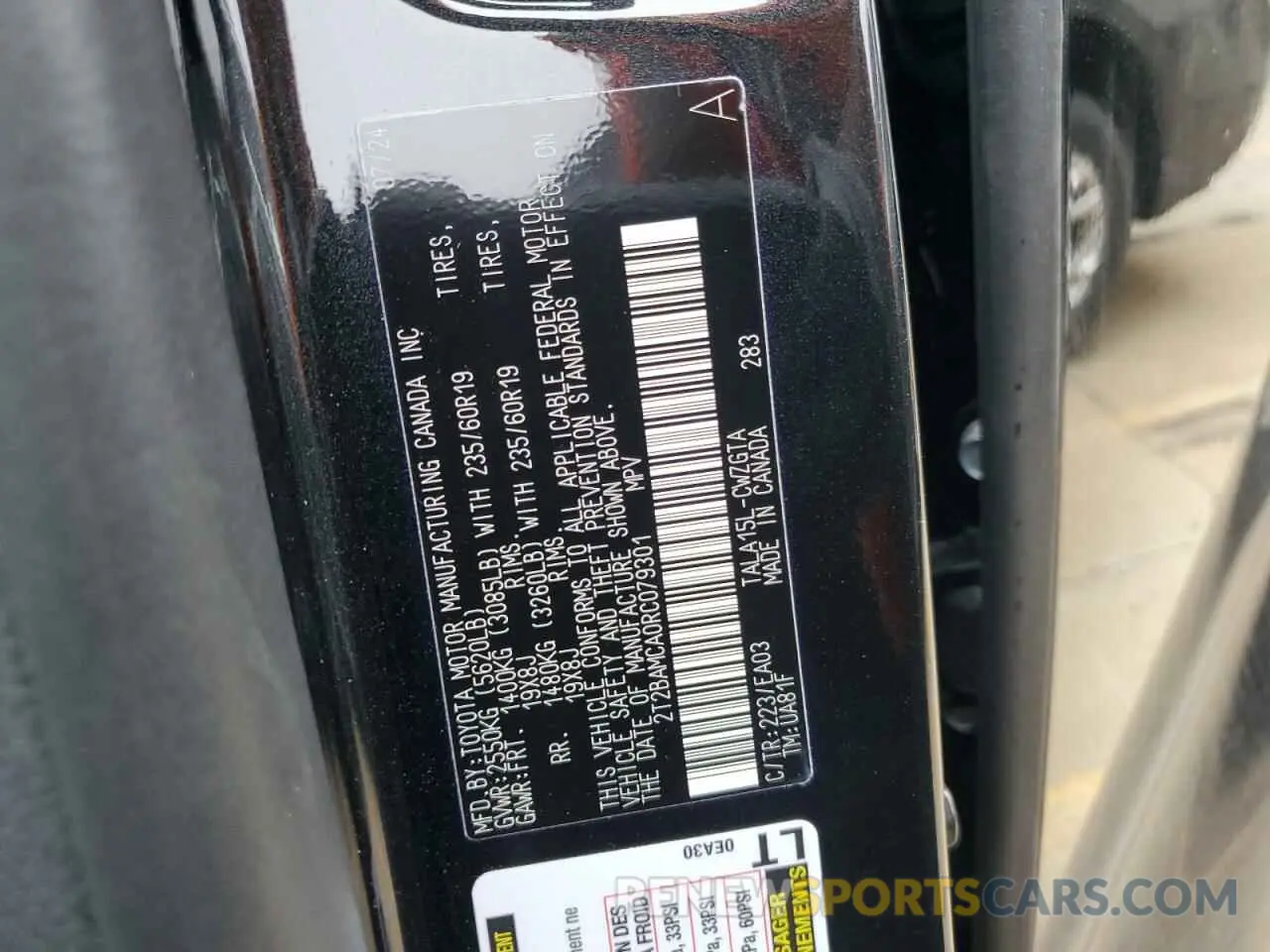 13 fotografías del automóvil dañado 2T2BAMCA0RC079301 LEXUS RX350 2024