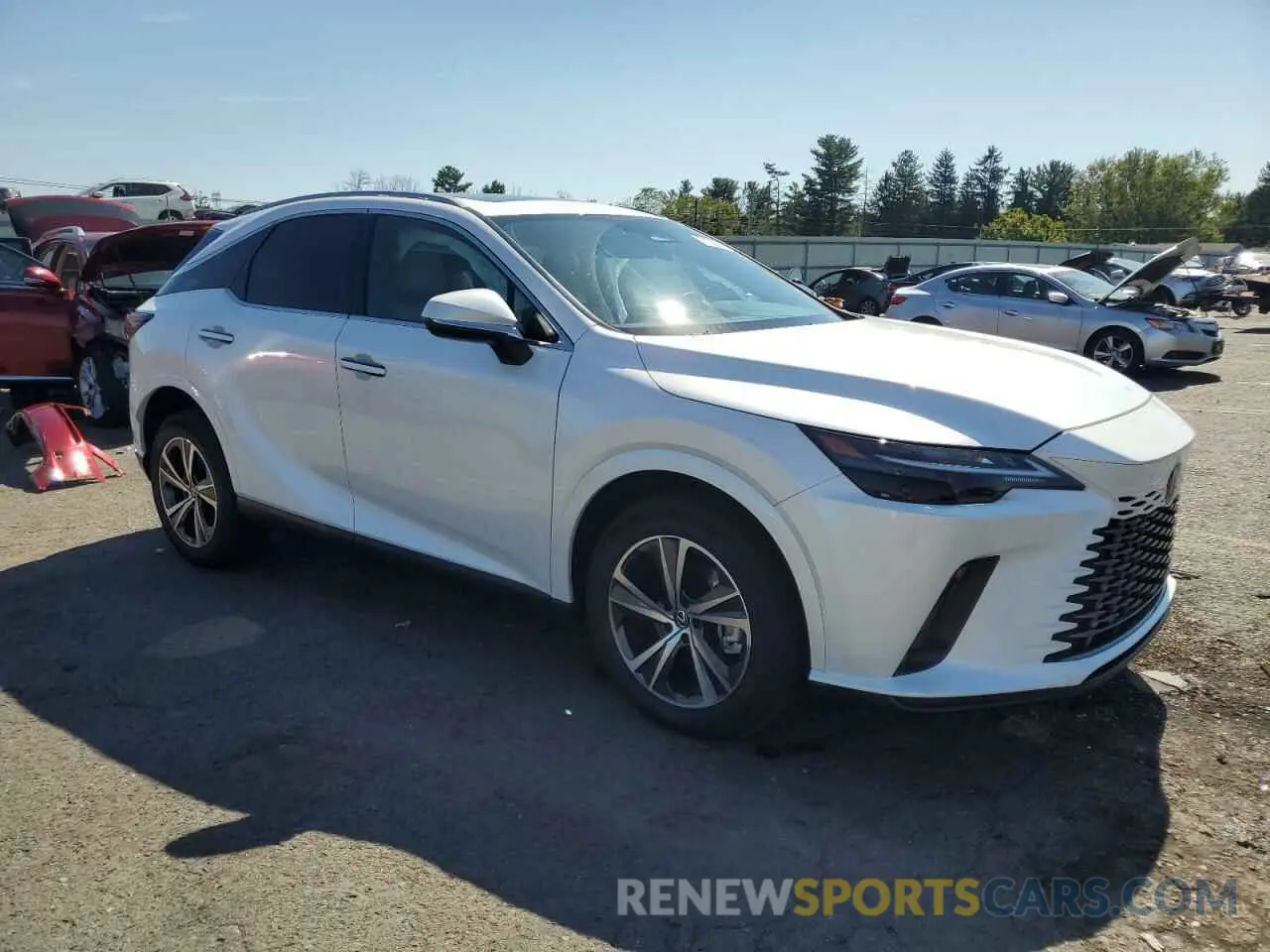 4 fotografías del automóvil dañado 2T2BAMCA3RC069135 LEXUS RX350 2024