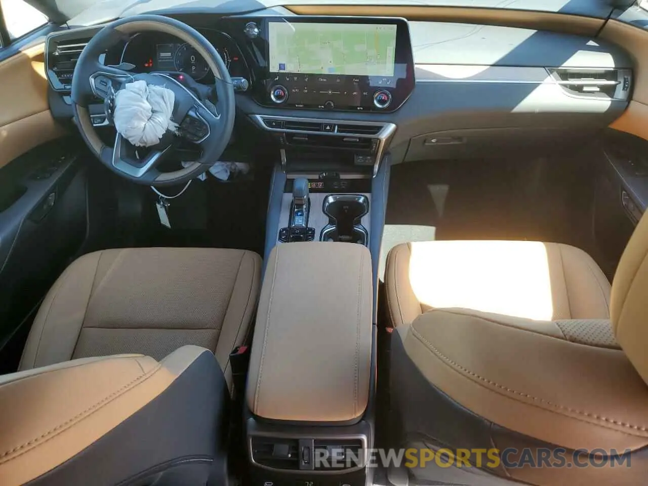 8 fotografías del automóvil dañado 2T2BAMCA3RC074903 LEXUS RX350 2024