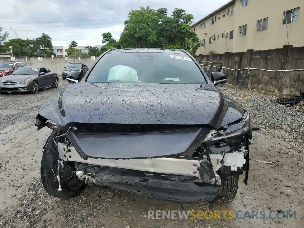 5 fotografías del automóvil dañado 2T2BAMCA4RC045510 LEXUS RX350 2024