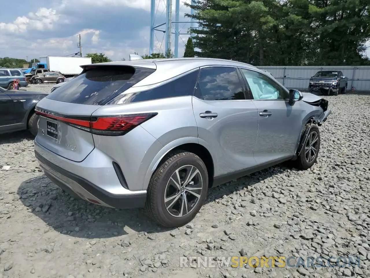 3 fotografías del automóvil dañado 2T2BAMCA7RC073978 LEXUS RX350 2024