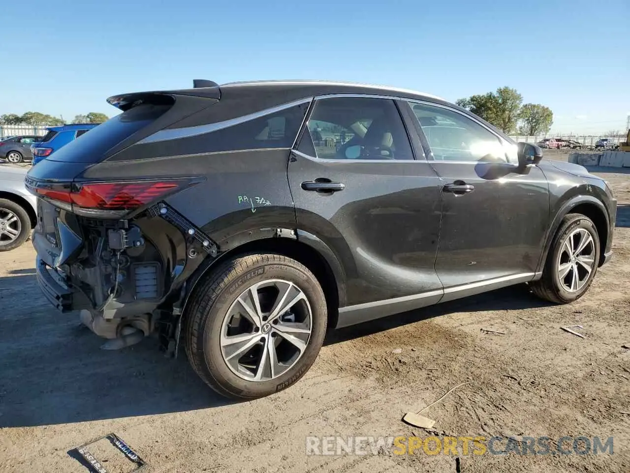 3 fotografías del automóvil dañado 2T2BAMCA9RC043655 LEXUS RX350 2024