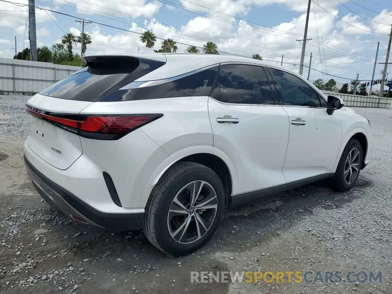 3 fotografías del automóvil dañado 2T2BAMBA3SC054318 LEXUS RX350 2025