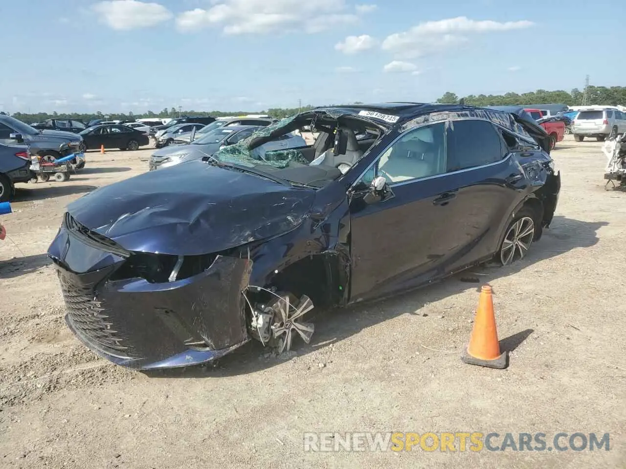 1 fotografías del automóvil dañado 2T2BAMBA5SC058340 LEXUS RX350 2025