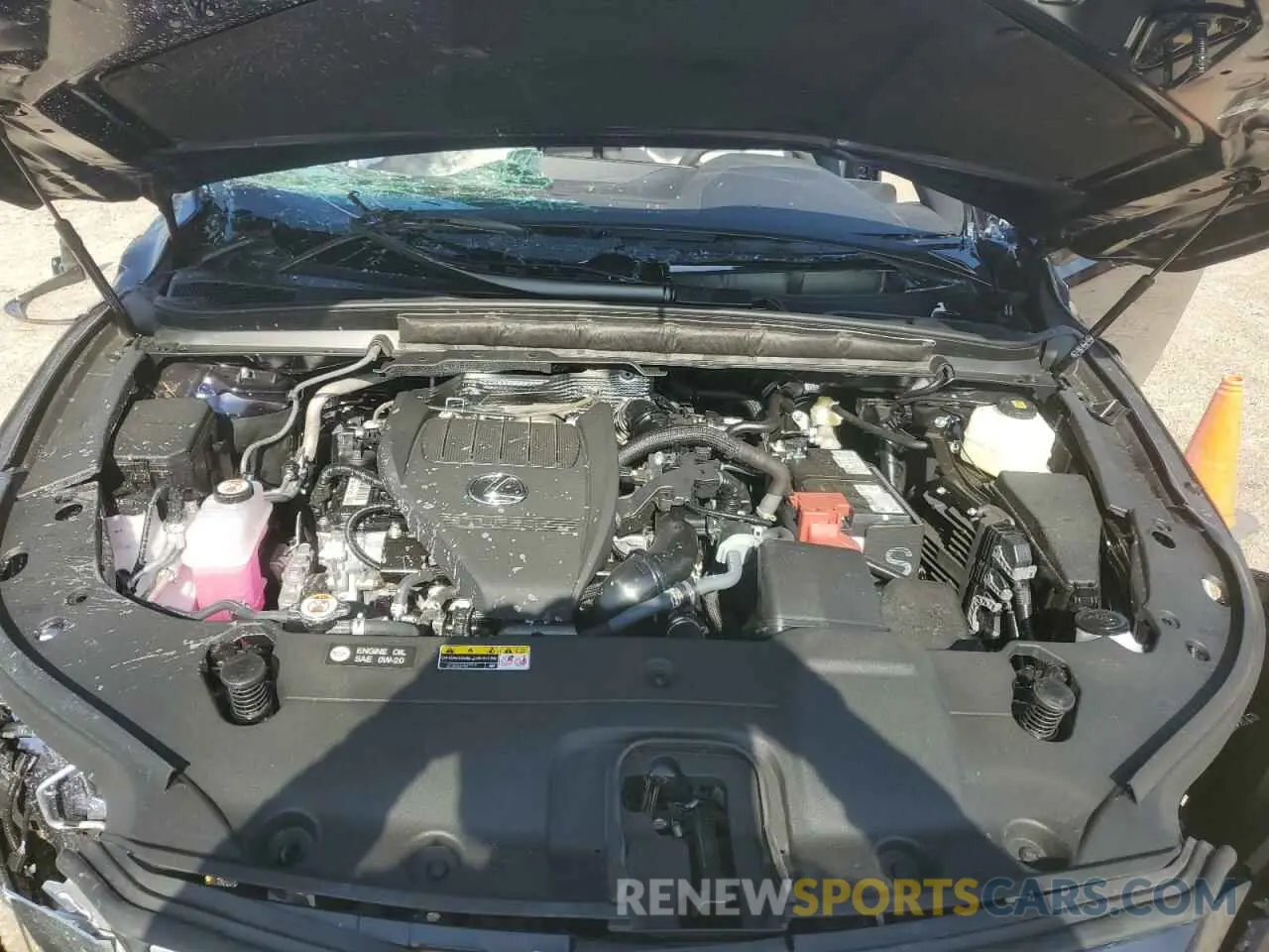 12 fotografías del automóvil dañado 2T2BAMBA5SC058340 LEXUS RX350 2025