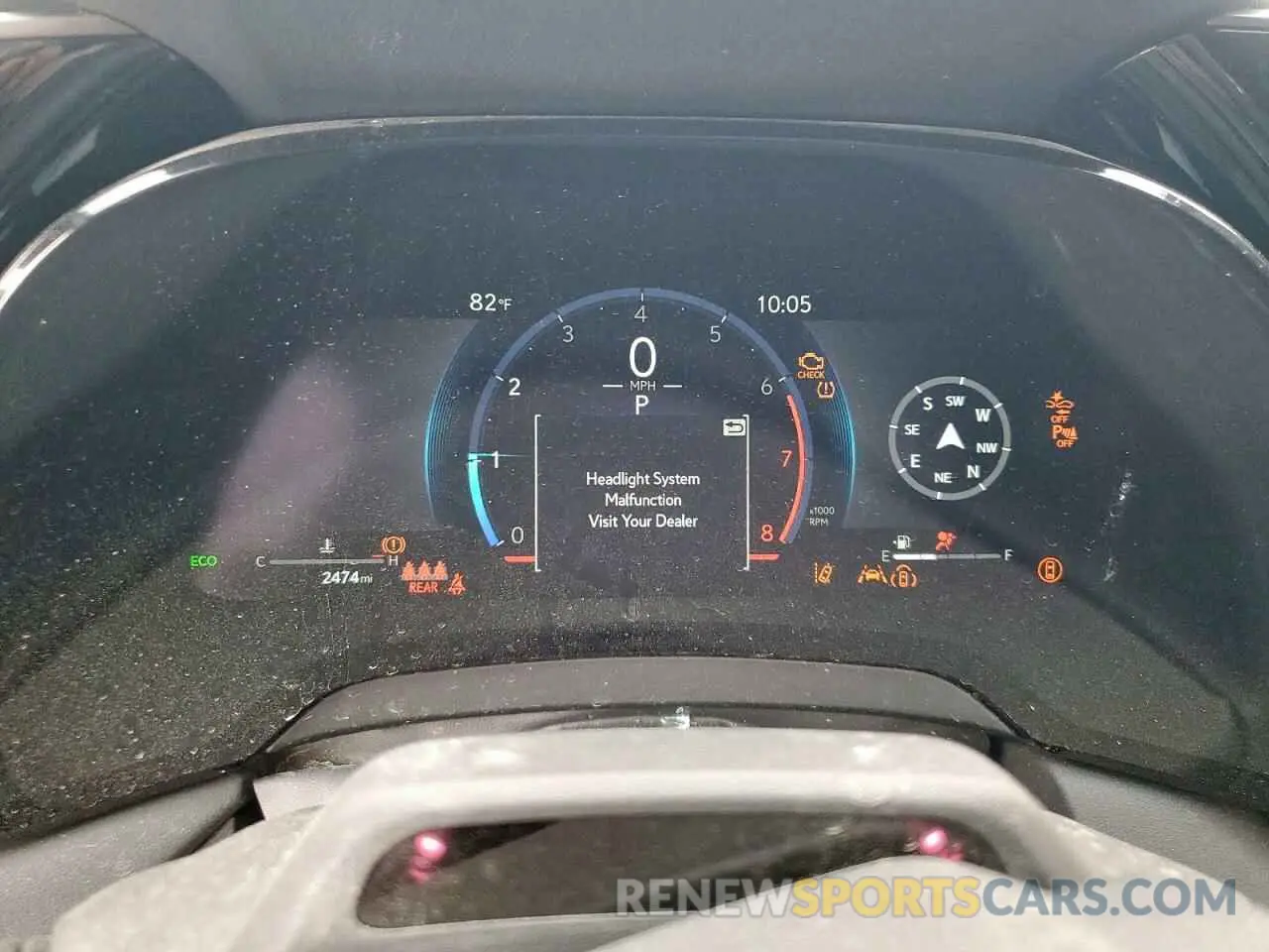 9 fotografías del automóvil dañado 2T2BAMBA5SC058340 LEXUS RX350 2025