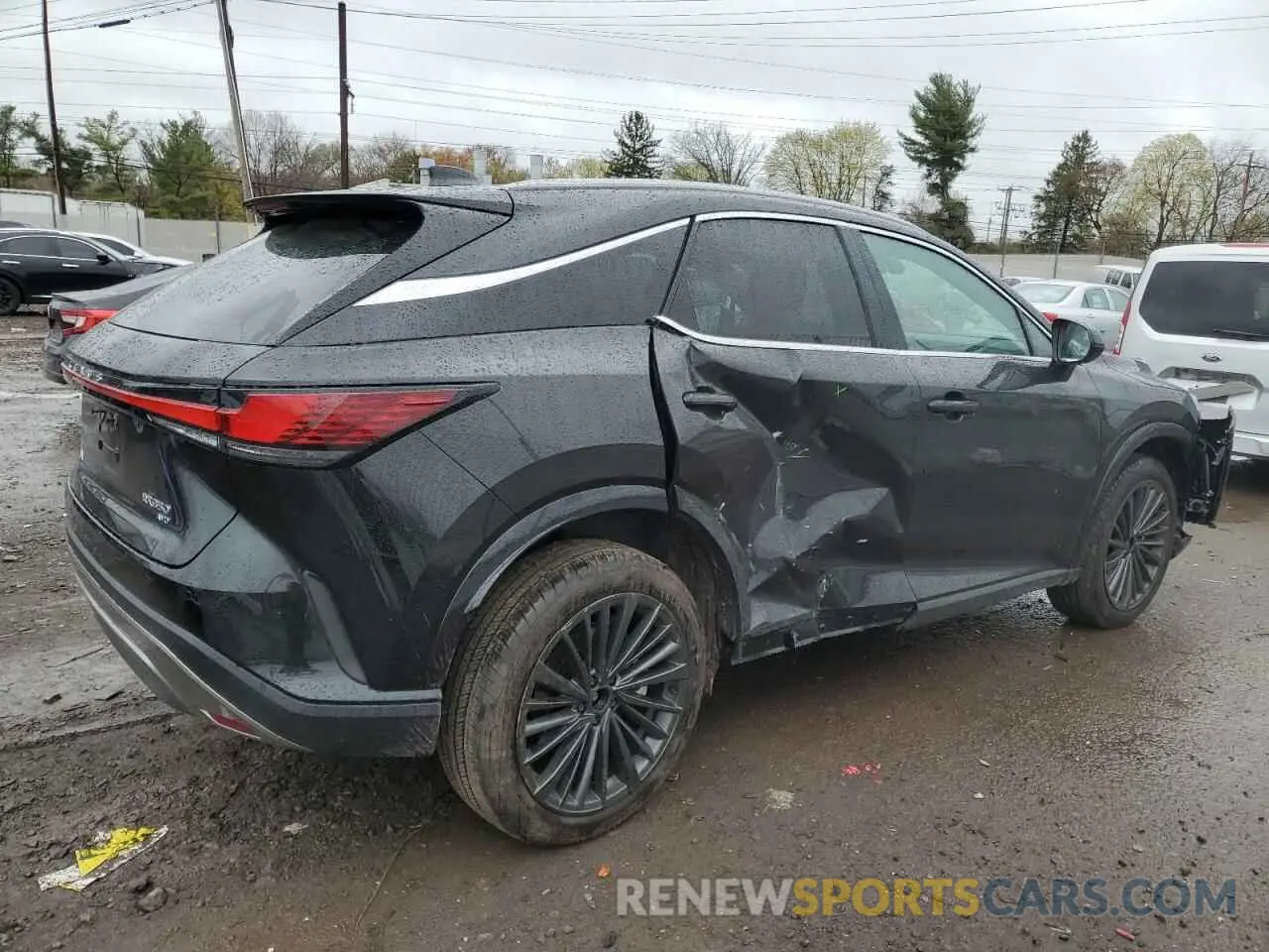 3 fotografías del automóvil dañado 2T2BAMCA4SC091988 LEXUS RX350 2025