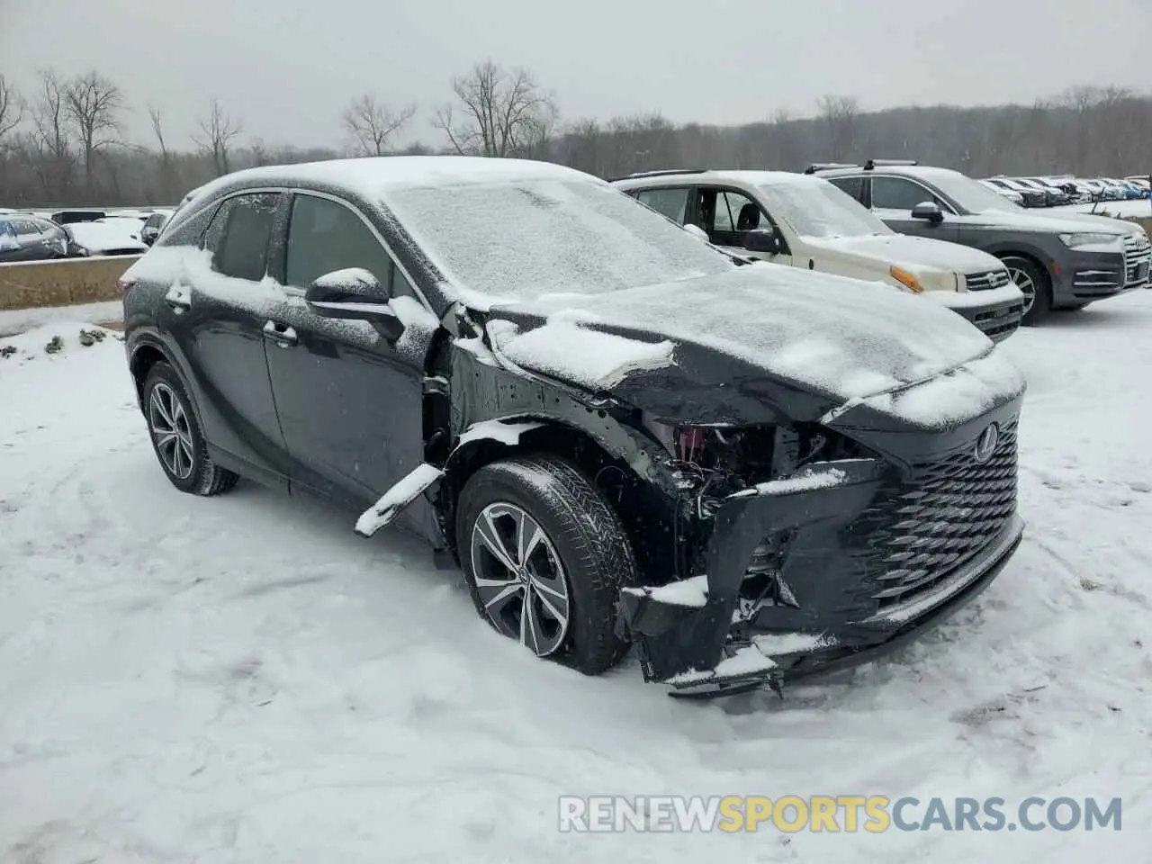 4 fotografías del automóvil dañado 2T2BAMCA5SC094351 LEXUS RX350 2025