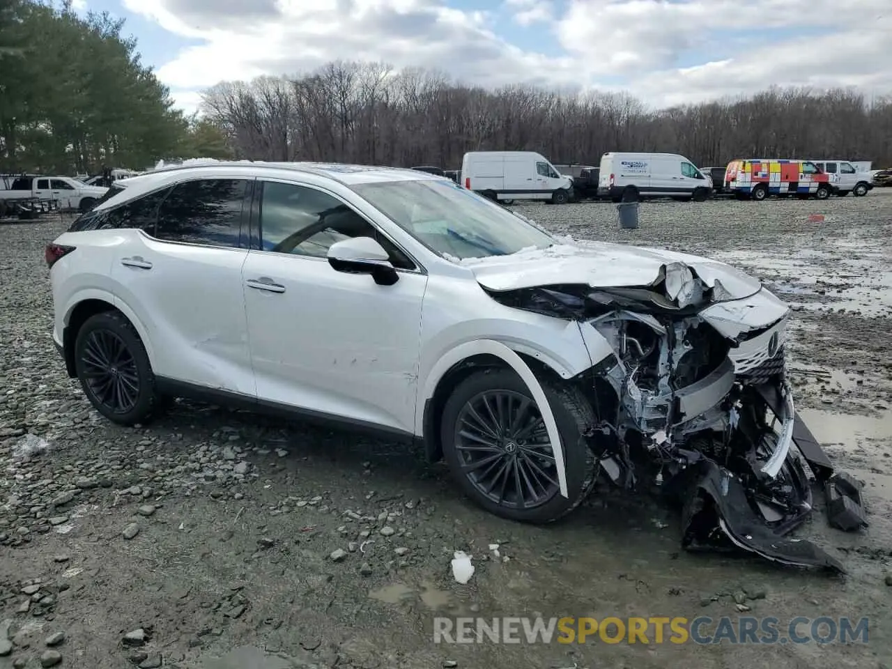 4 fotografías del automóvil dañado 2T2BAMCA9SC088875 LEXUS RX350 2025