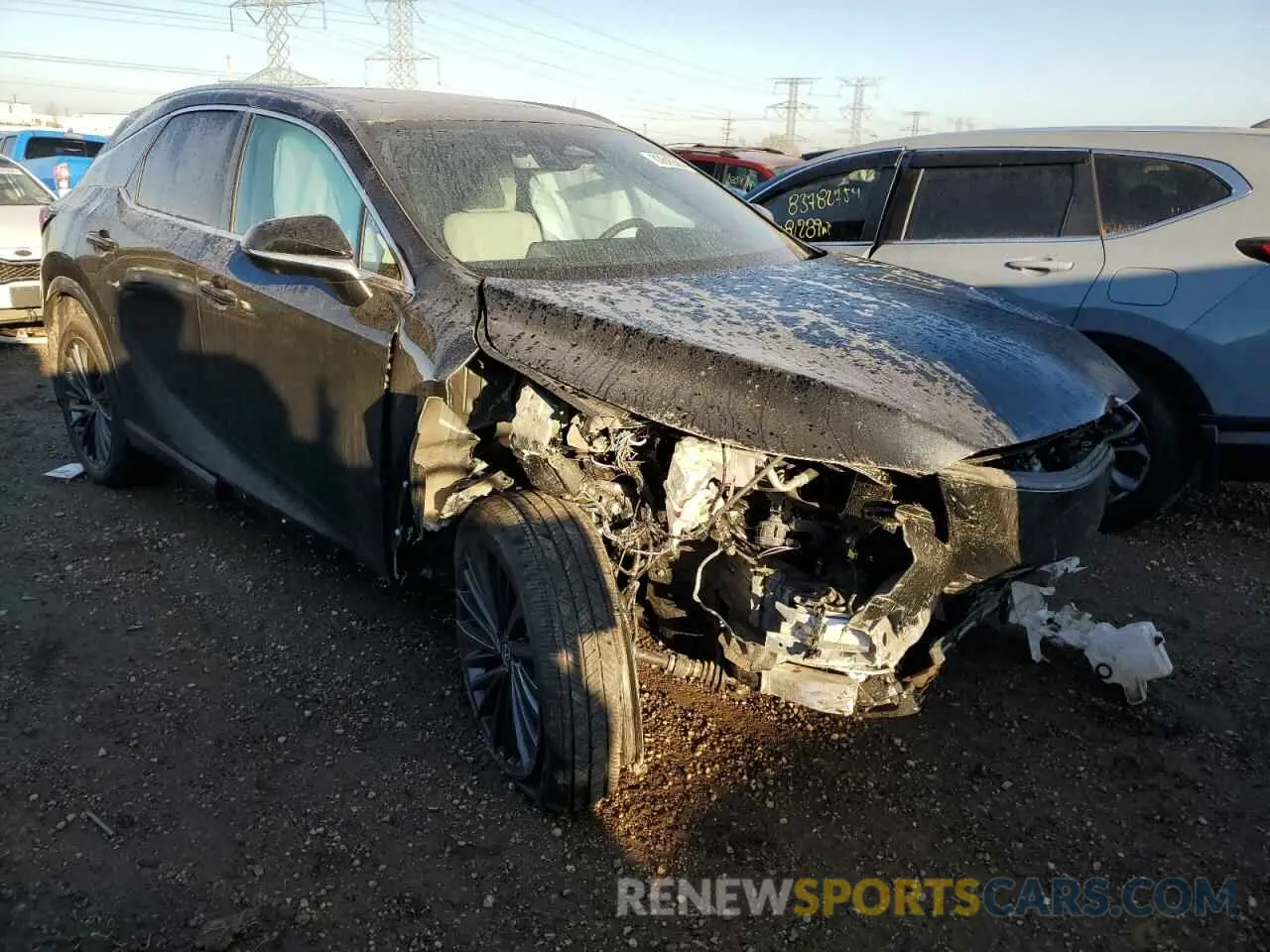 4 fotografías del automóvil dañado 2T2BAMCA9SC089458 LEXUS RX350 2025
