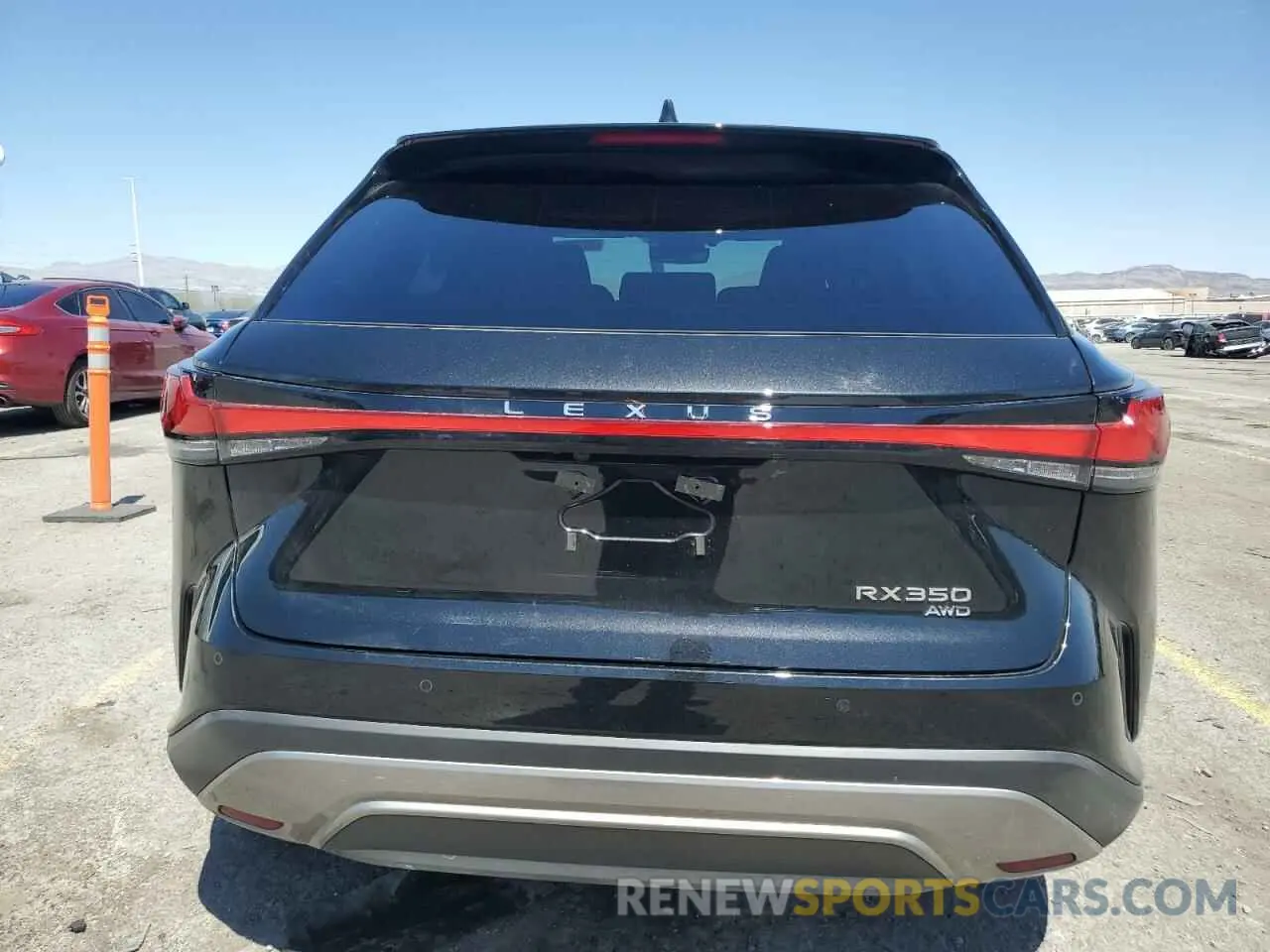 6 fotografías del automóvil dañado 2T2BAMCAXSC090912 LEXUS RX350 2025