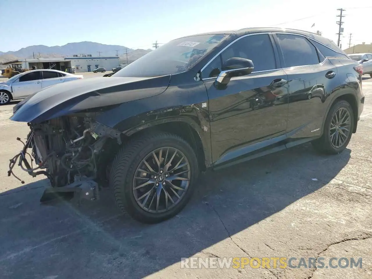 1 fotografías del automóvil dañado 2T2BGMCA7GC008284 LEXUS RX450 2016