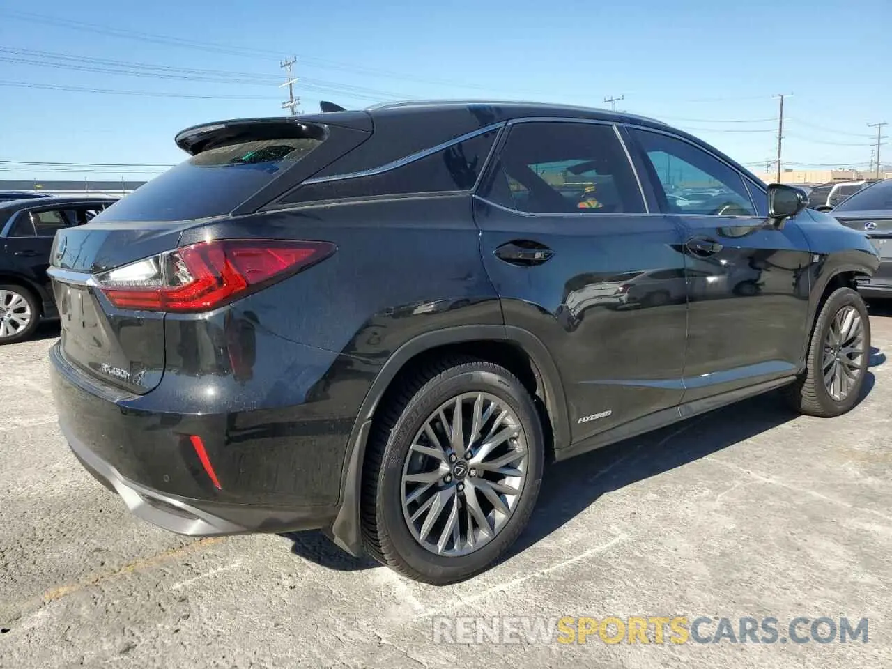 3 fotografías del automóvil dañado 2T2BGMCA7GC008284 LEXUS RX450 2016
