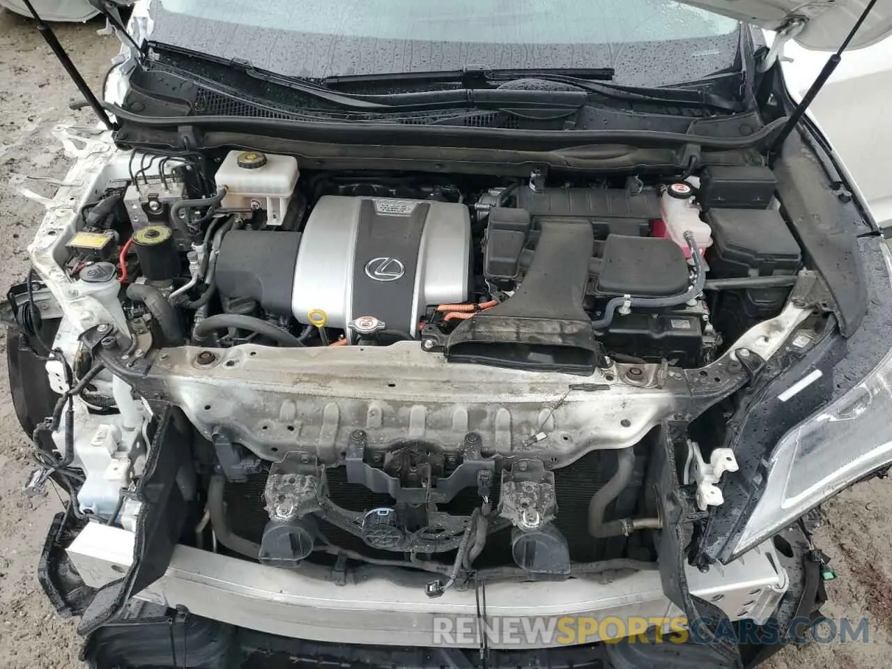 12 fotografías del automóvil dañado 2T2BGMCA5HC018751 LEXUS RX450 2017