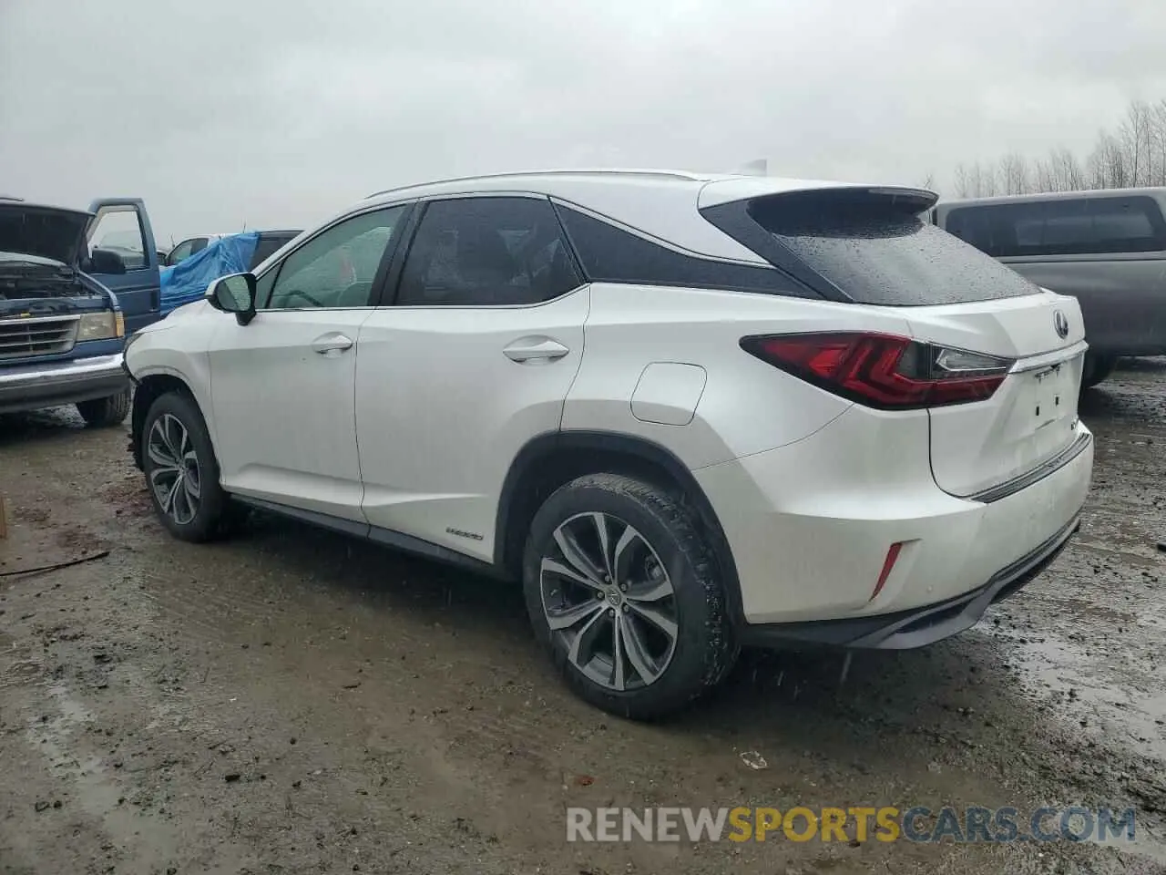 2 fotografías del automóvil dañado 2T2BGMCA5HC018751 LEXUS RX450 2017